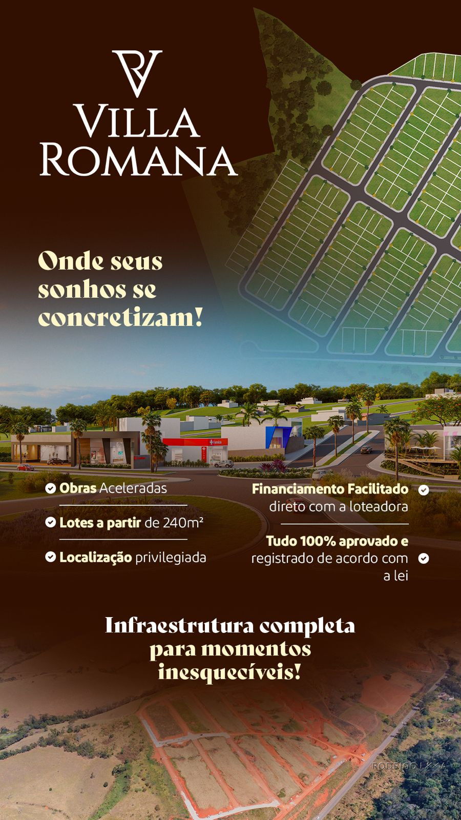 Lotes a Venda em São Lourenço Loteamento Villa Romana