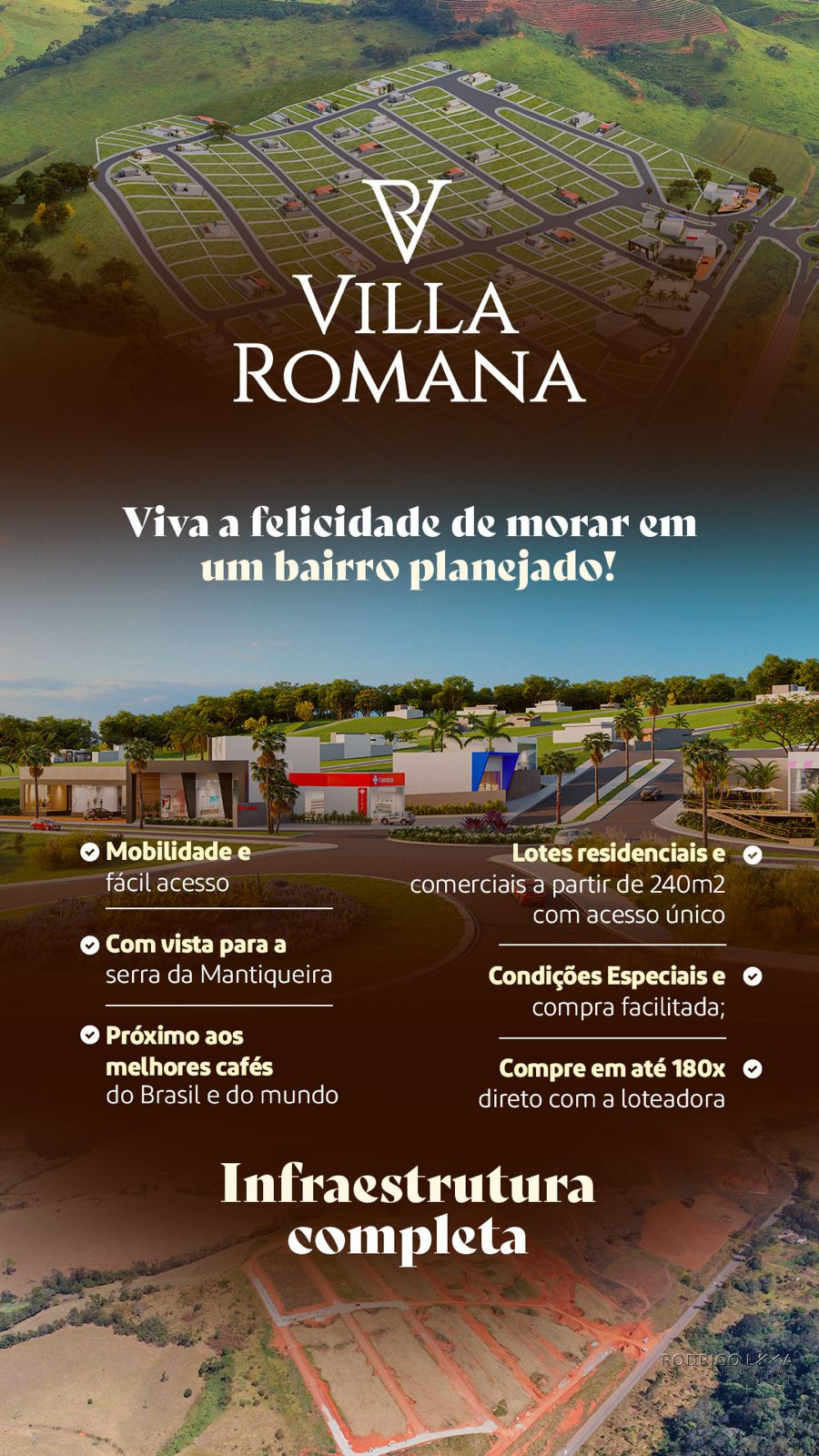 Lotes a Venda em São Lourenço Loteamento Villa Romana