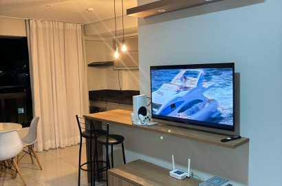 Flat com diárias a partir de R$250,00 no centro de São Lourenço - MG.