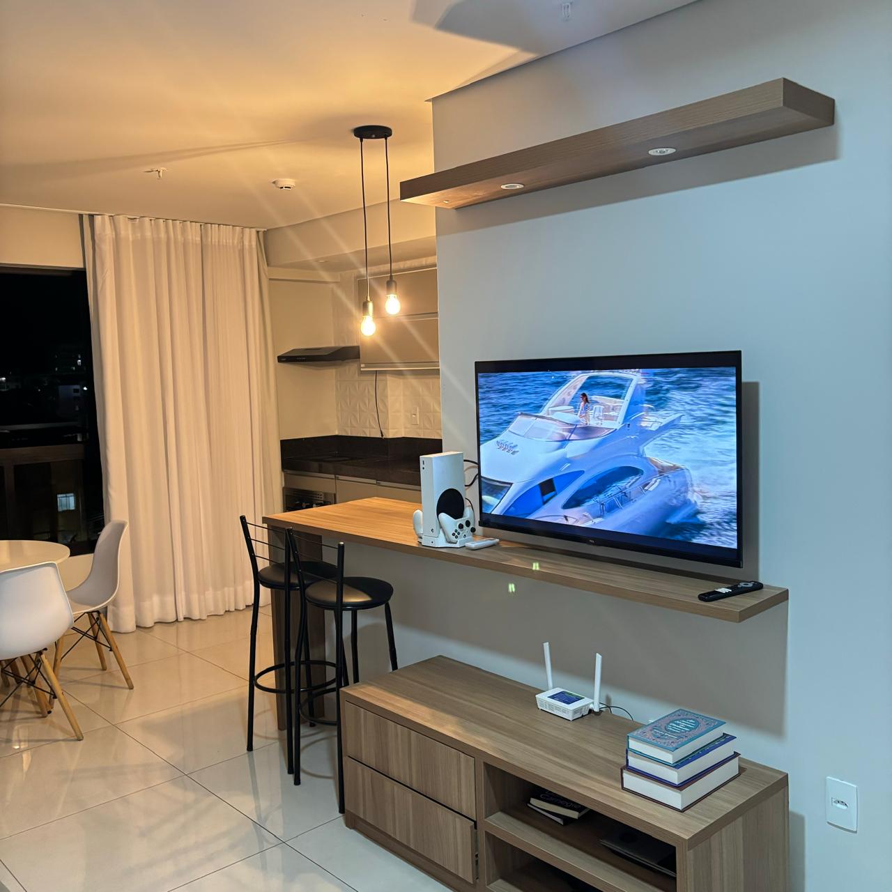 Flat com diárias a partir de R$250,00 no centro de São Lourenço - MG.